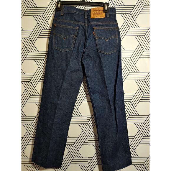 Vintge 1980's Levi Orange Tab 217 jeans size 29 *altered - Picture 2 of 4